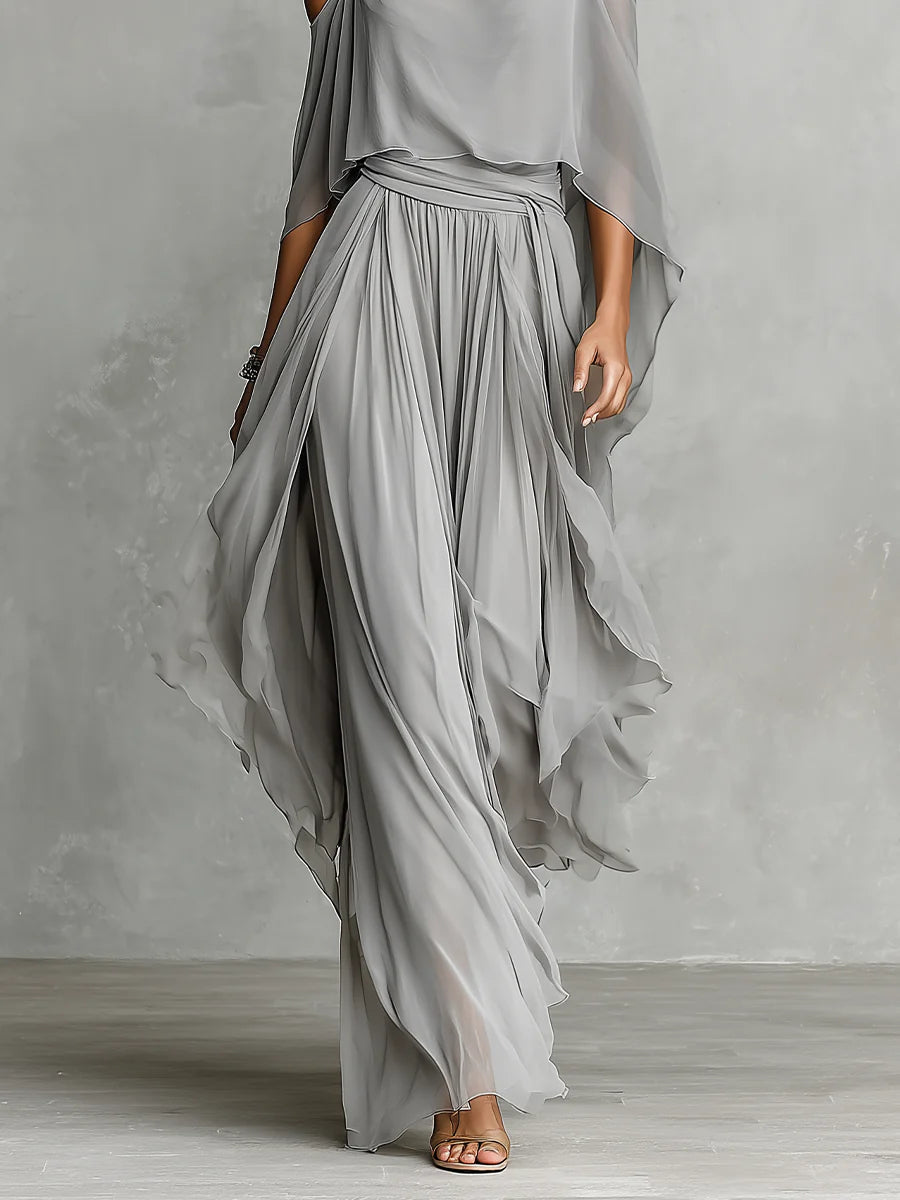 Isabella | Draped Two-Piece Set
