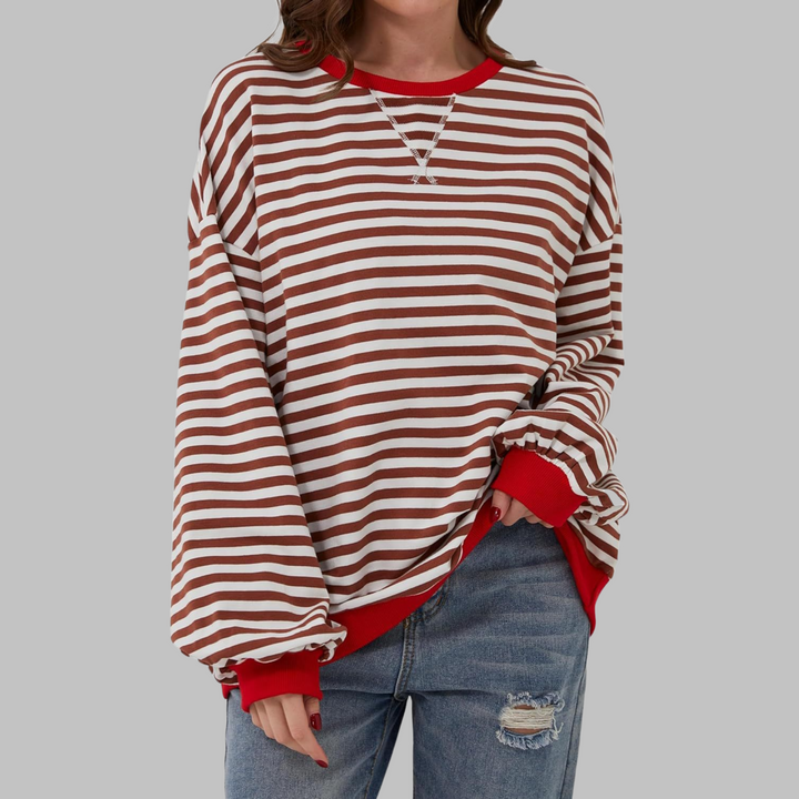 Luka | Casual Long Sleeve Striped Shirt