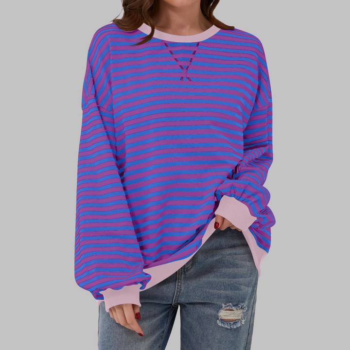 Luka | Casual Long Sleeve Striped Shirt