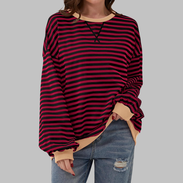 Luka | Casual Long Sleeve Striped Shirt