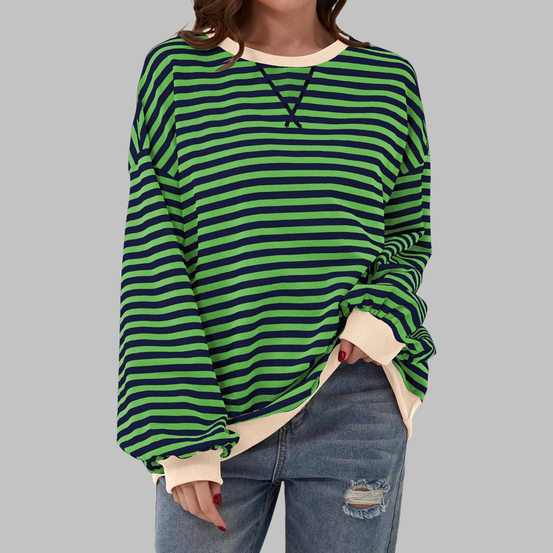 Luka | Casual Long Sleeve Striped Shirt