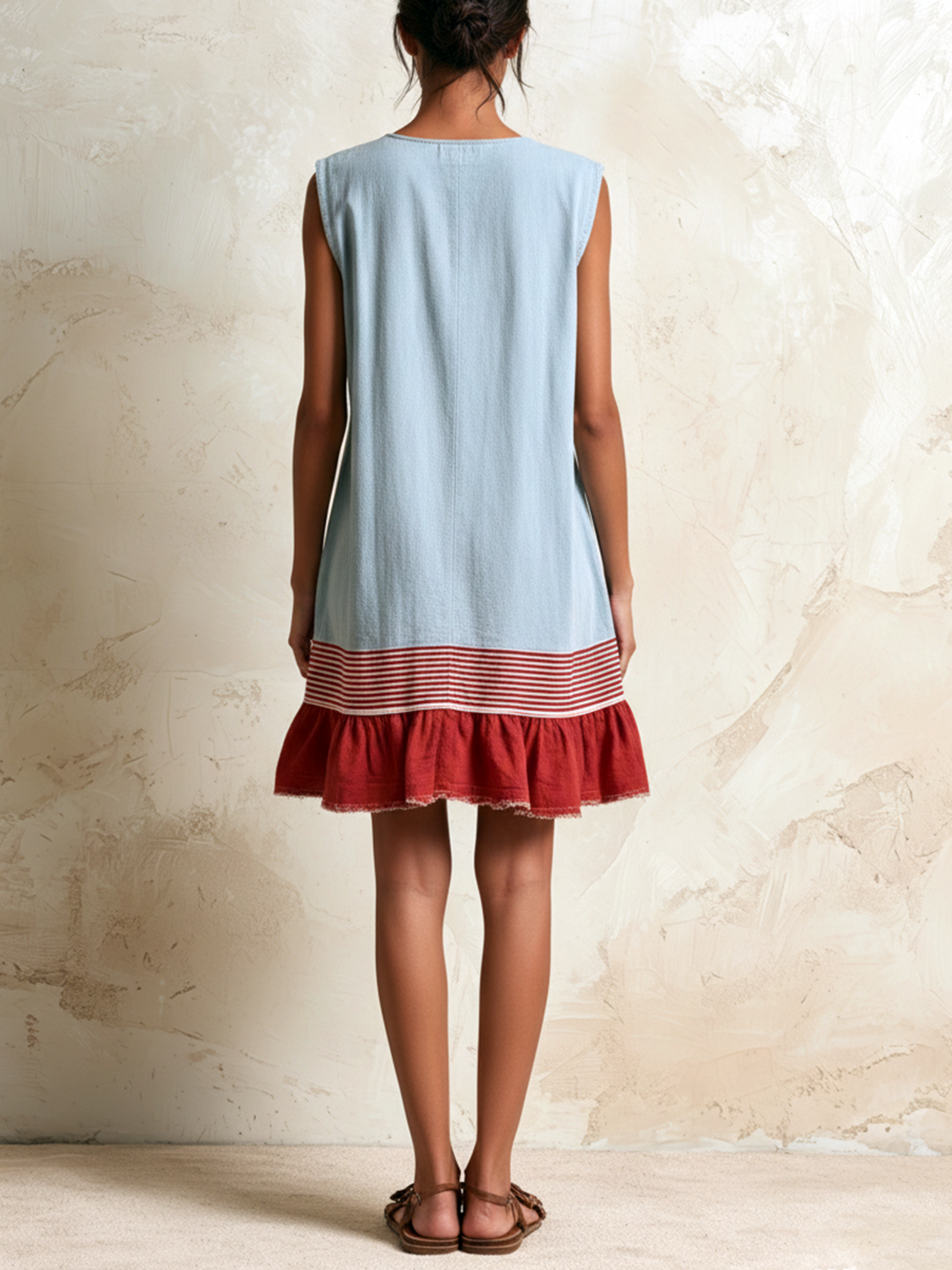 Clémence | Sleeveless Pocket Mini Dress