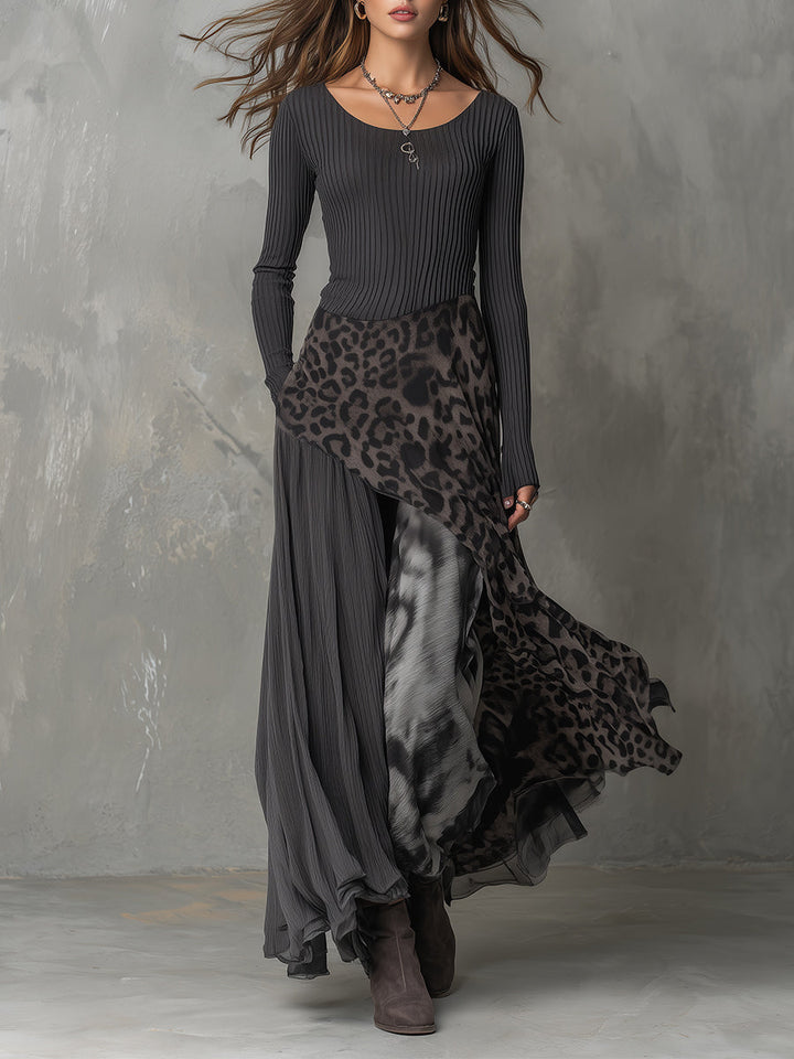 Martina | Printed Bohemian Maxi Dress