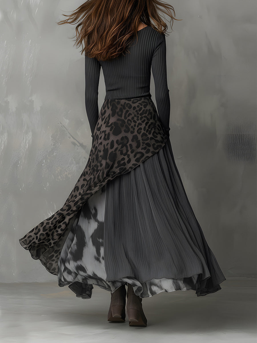 Martina | Printed Bohemian Maxi Dress