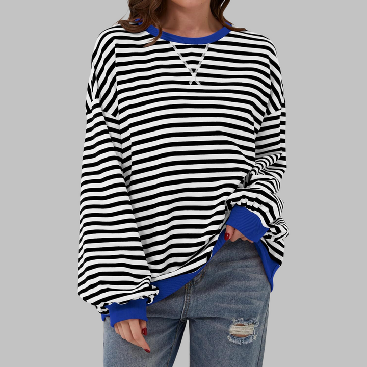 Luka | Casual Long Sleeve Striped Shirt
