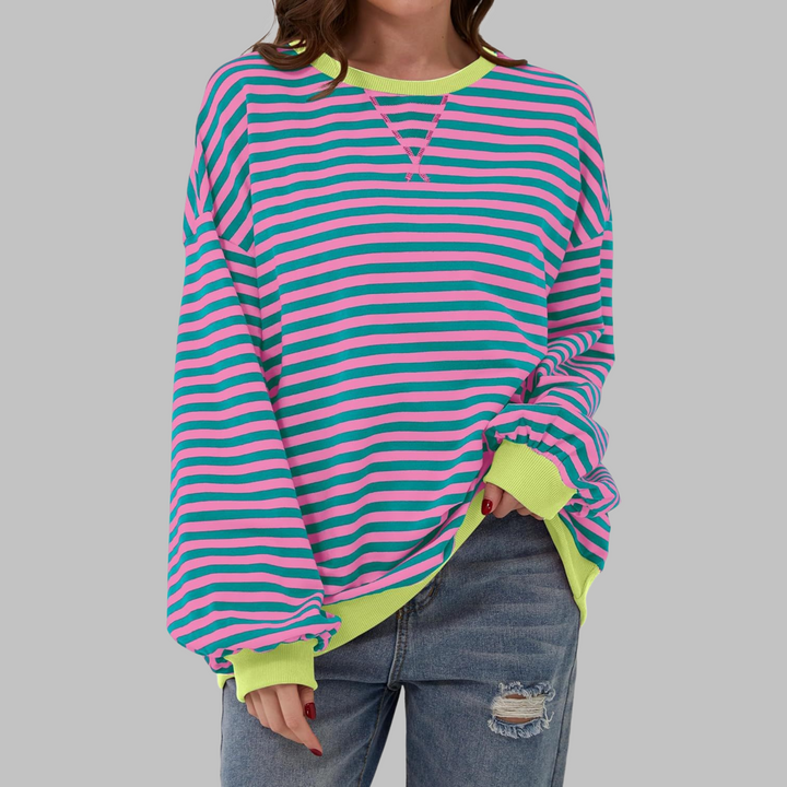 Luka | Casual Long Sleeve Striped Shirt