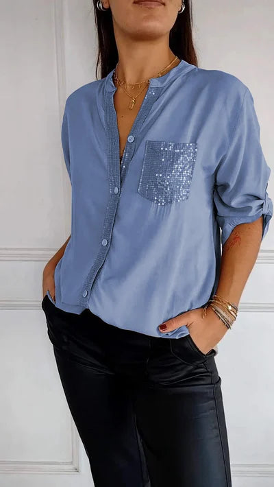 Nava | Elegant Glow Blouse
