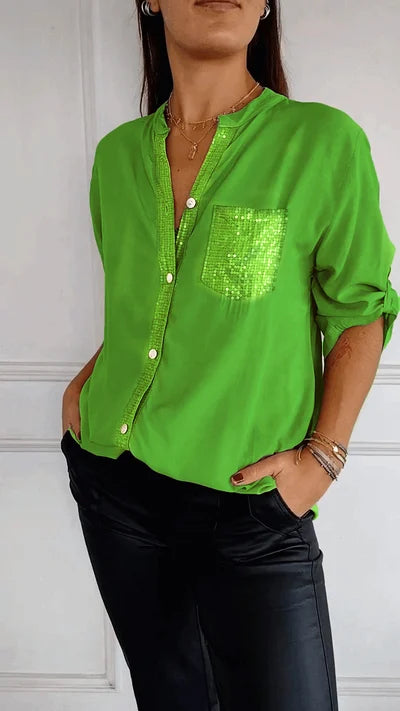 Nava | Elegant Glow Blouse