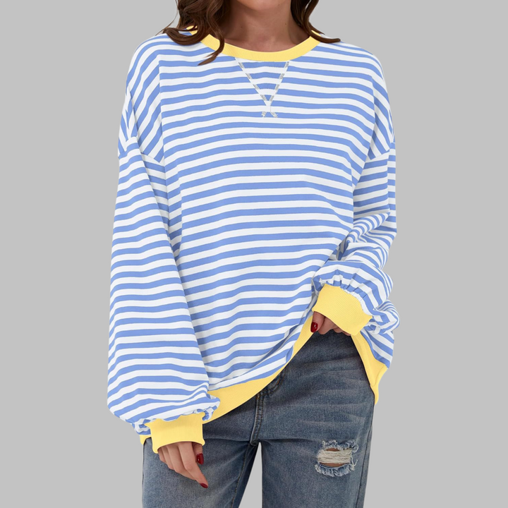 Luka | Casual Long Sleeve Striped Shirt