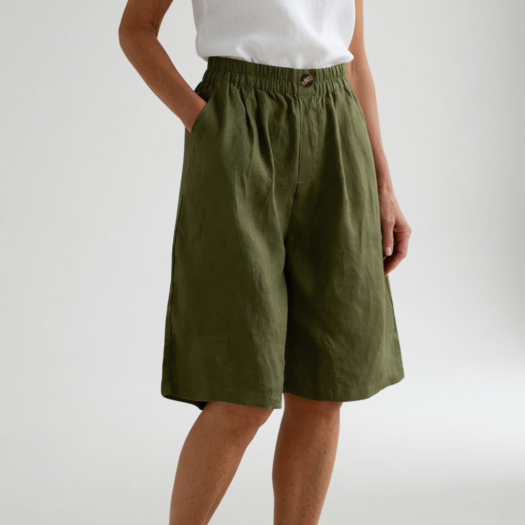 Elodie | Relaxed Bermuda Shorts