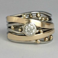 Bague Dorure Incrustée™ – Éclat Vintage