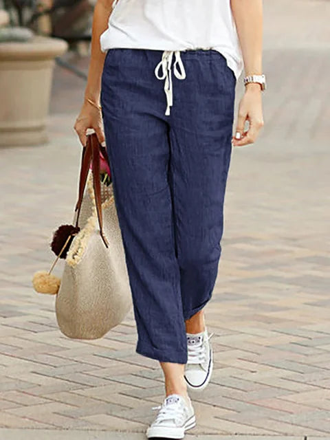 Laurent Atelier™ | Linen Trousers