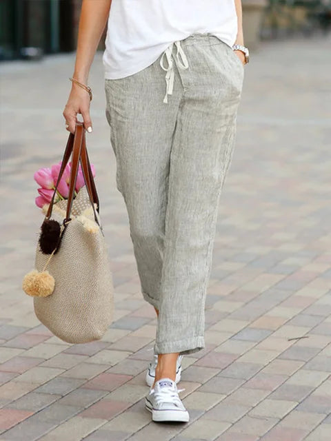 Laurent Atelier™ | Linen Trousers