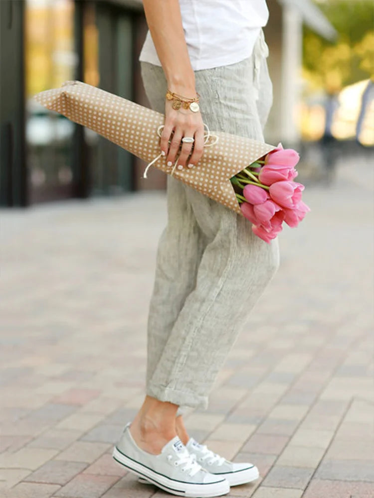 Laurent Atelier™ | Linen Trousers