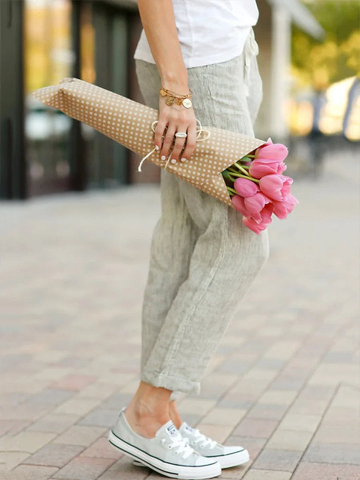 Laurent Atelier™ | Linen Trousers