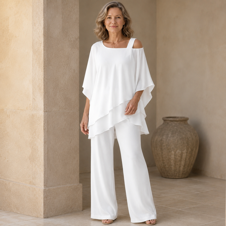 Mariella | Draped Two-Piece Set