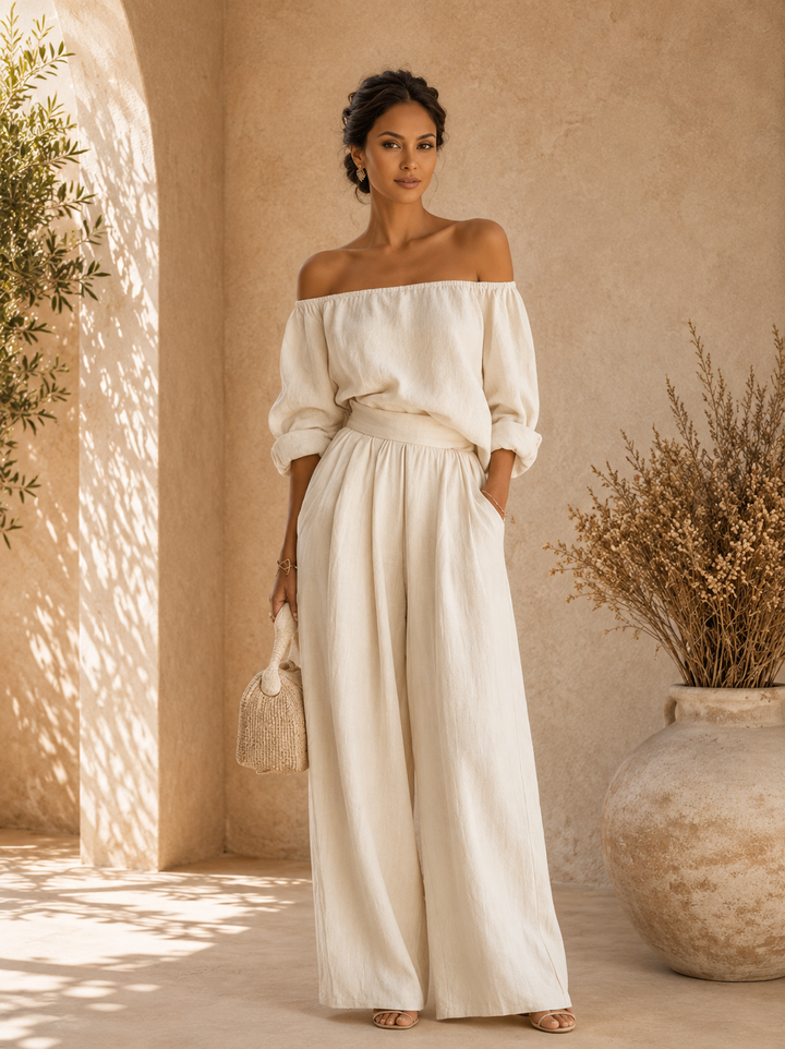 Liliana | Off-Shoulder Two-Piece Set
