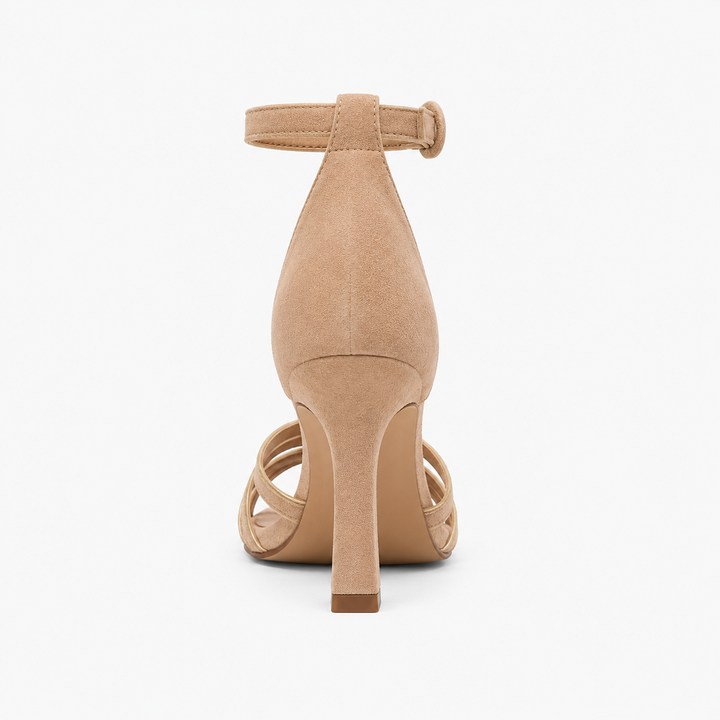 Victoria™ | Slim Pointed Patchwork Heels