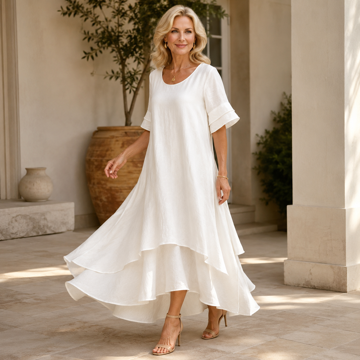 Liora | Flowing Grace Maxi Dress