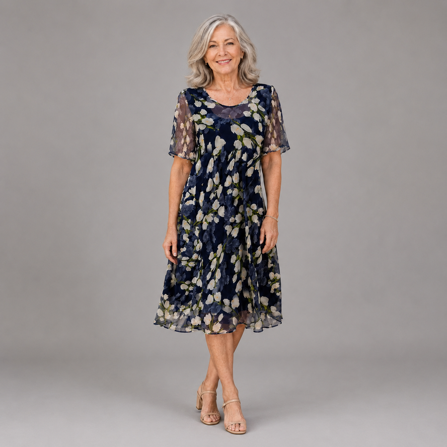 Evelyn Grace Floral Dress