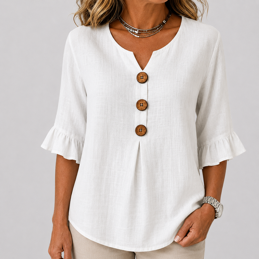 Sofia Solid Blouse