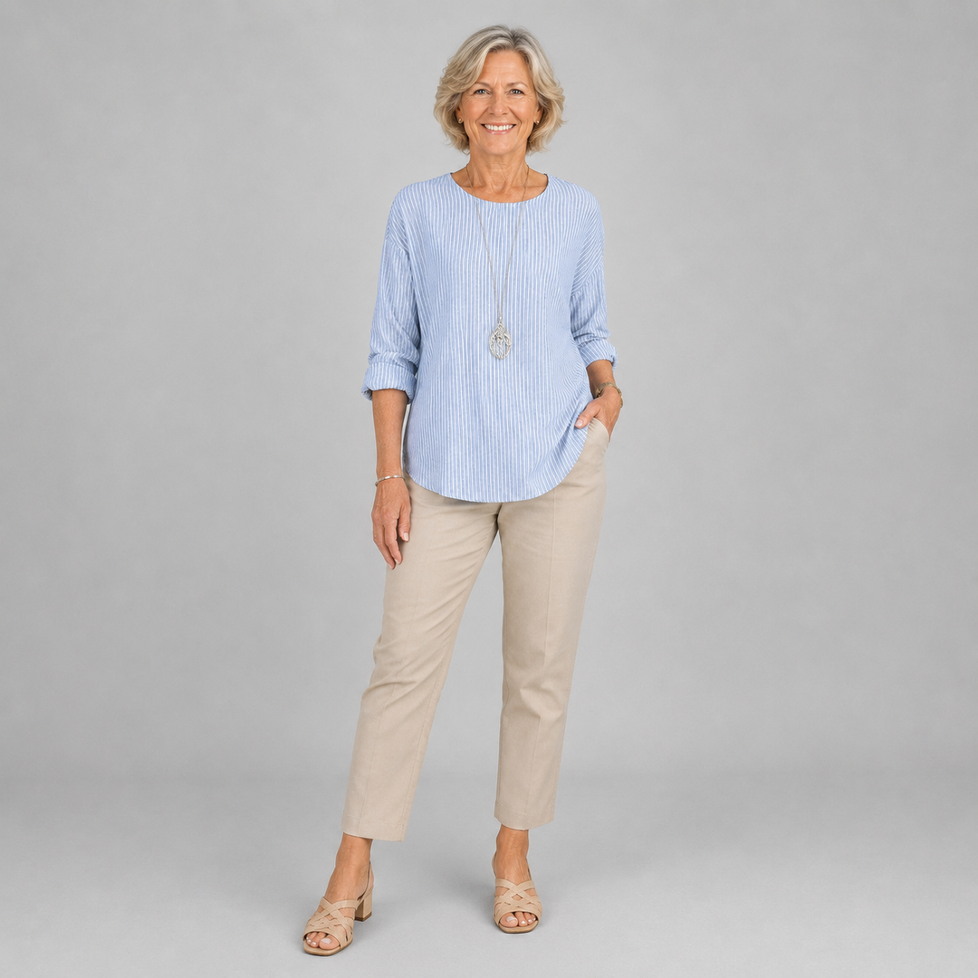 Isabelle | Relaxed Striped Tee