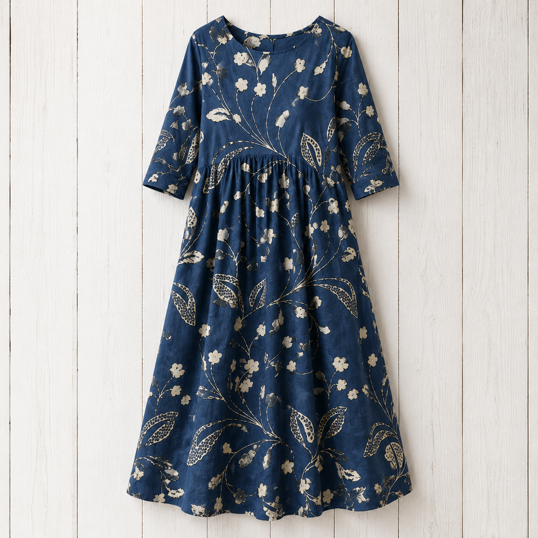 Vera | Flirty Floral Midi Dress
