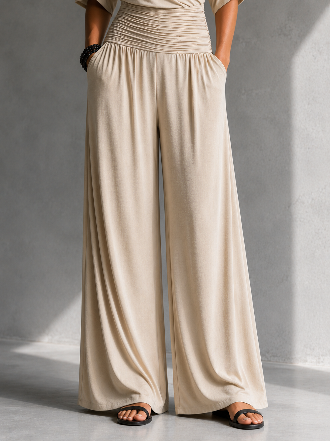 Mia | Draped Maxi Dress