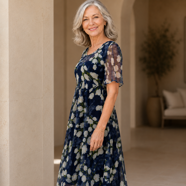 Evelyn Grace Floral Dress