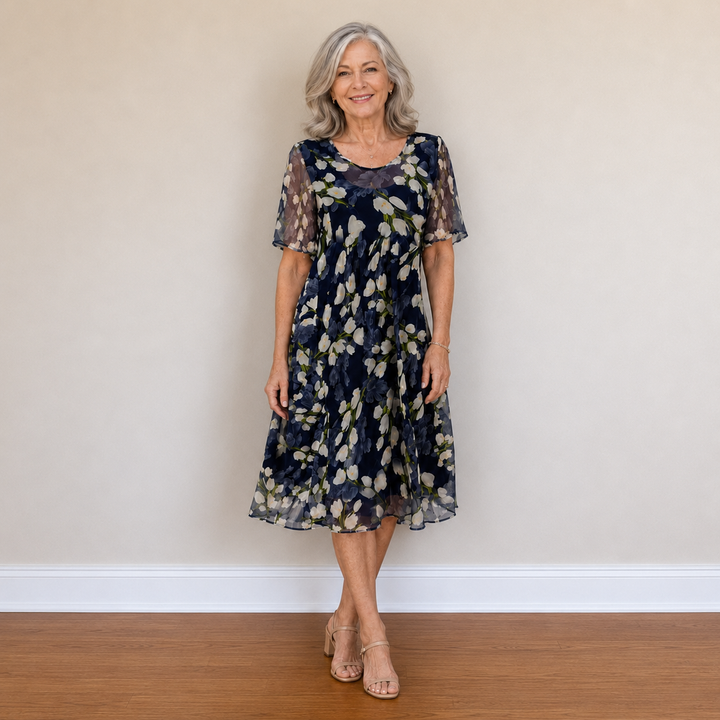 Evelyn Grace Floral Dress