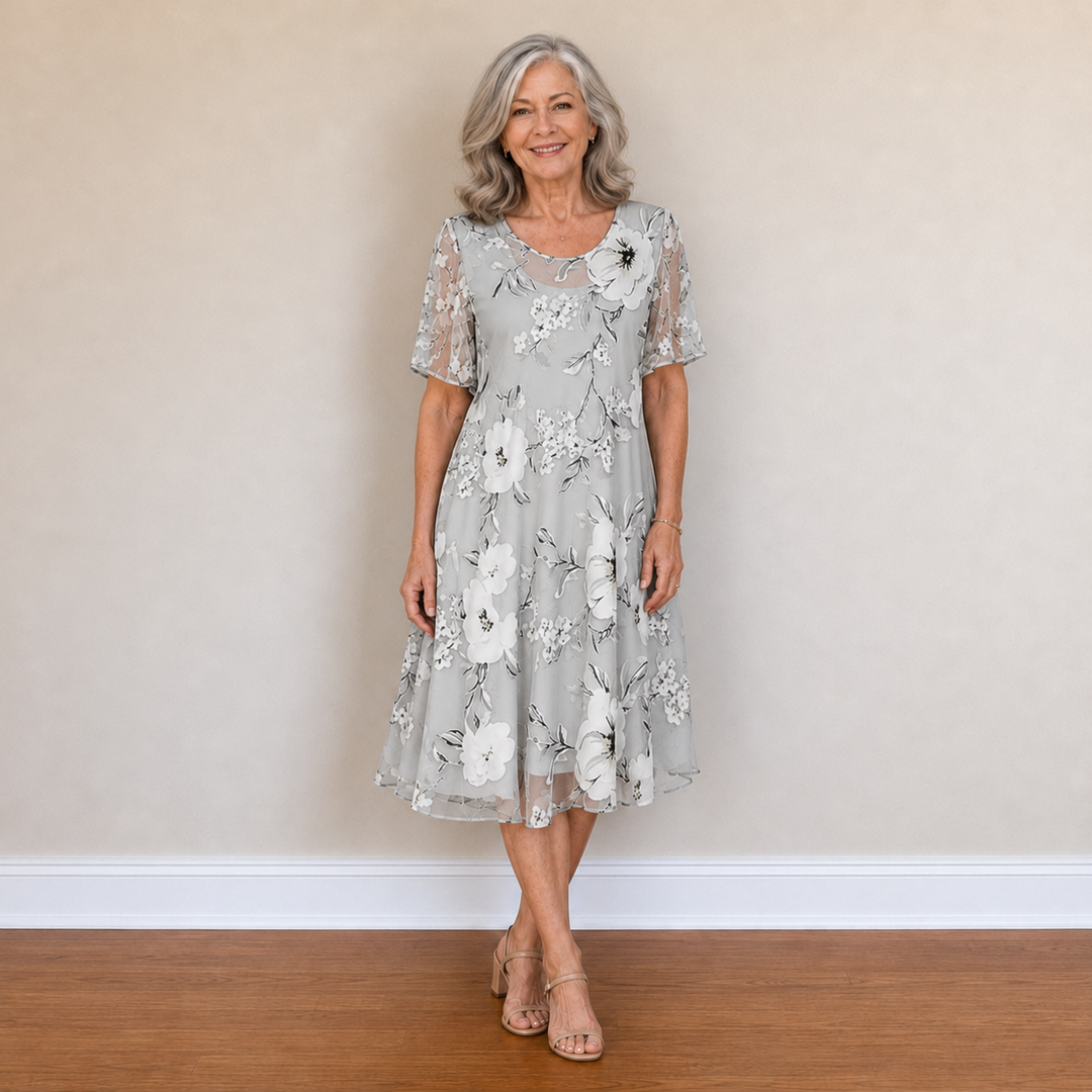 Evelyn Grace Floral Dress