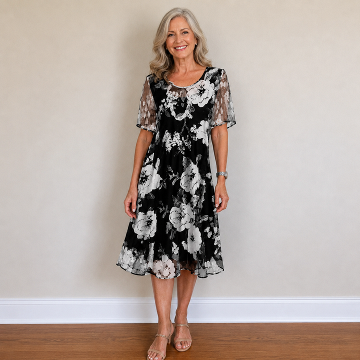 Evelyn Grace Floral Dress
