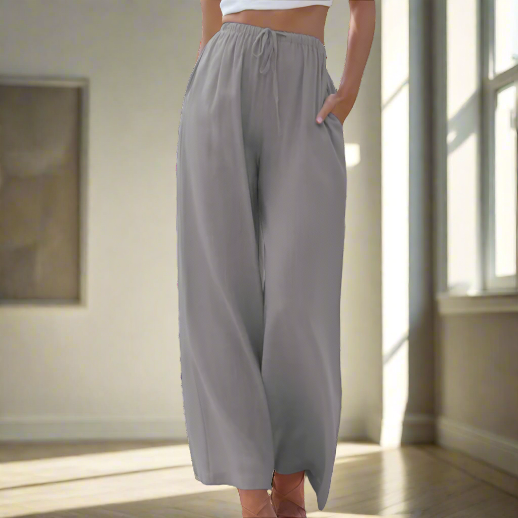 Laurent Atelier™ | Wide-Leg Summer Trousers
