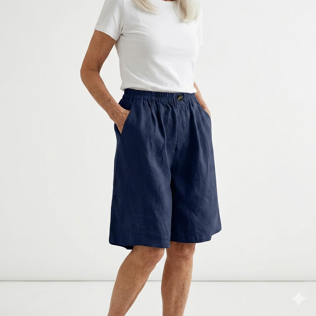 Elodie | Relaxed Bermuda Shorts