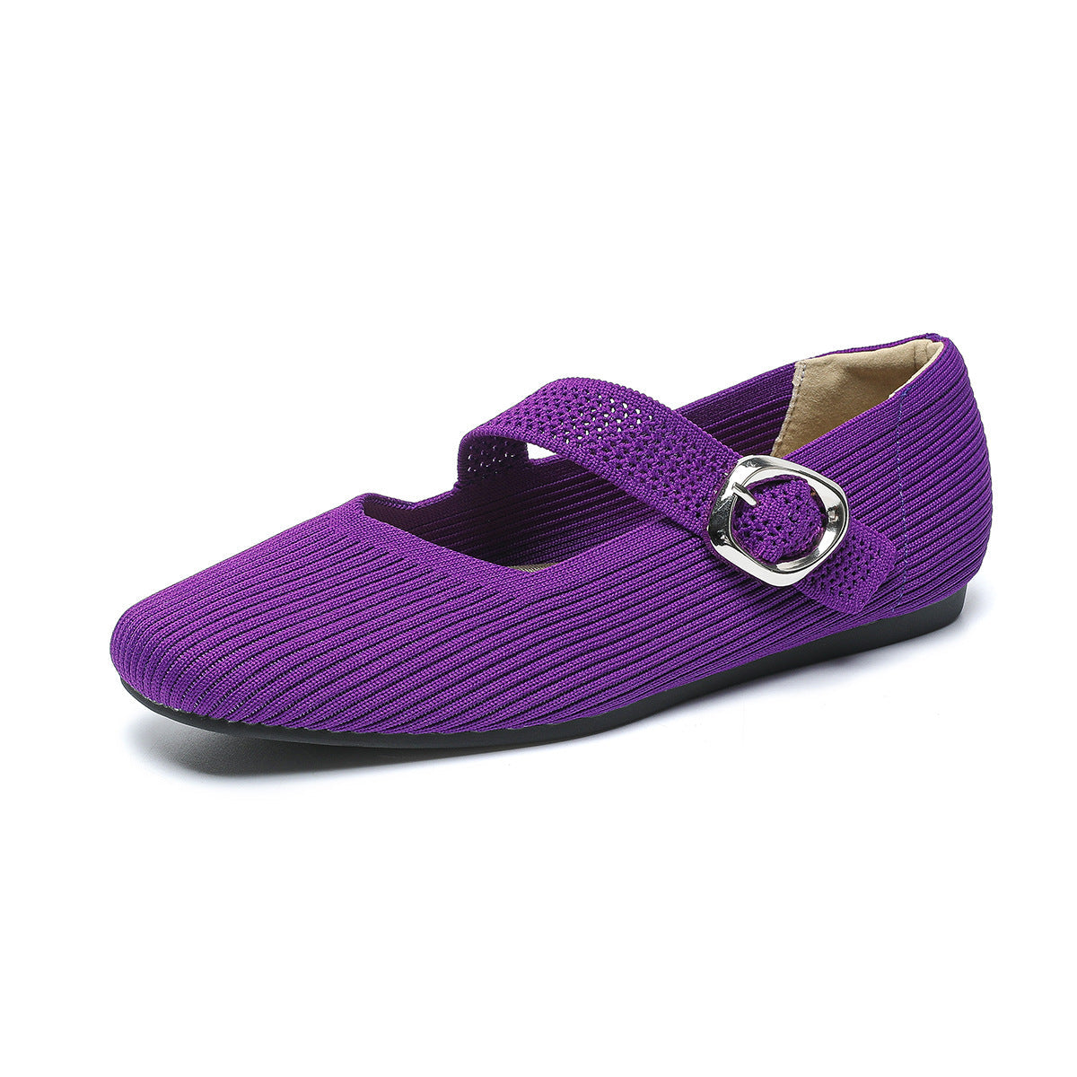 Juliette | Buckled Mary Jane Flats
