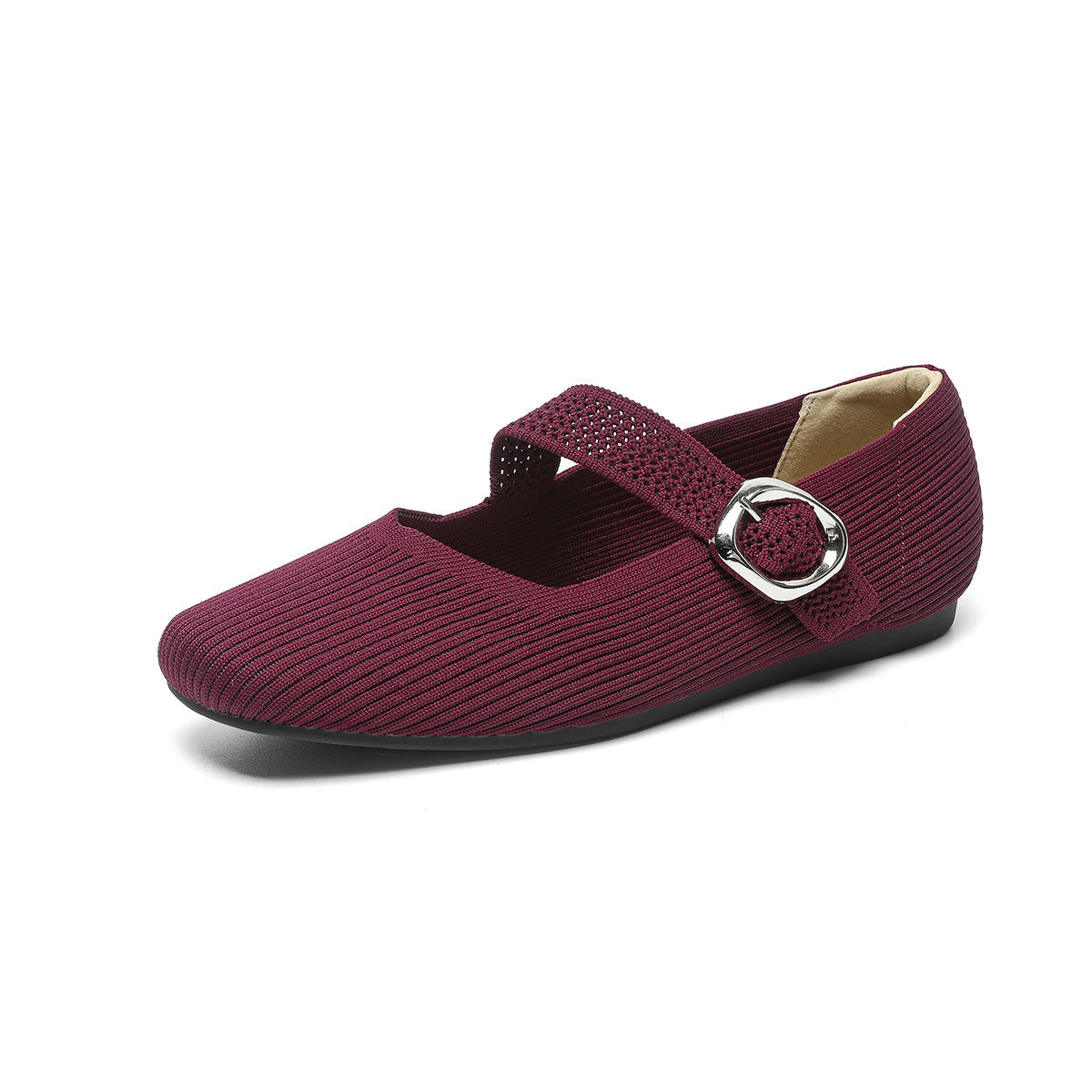 Juliette | Buckled Mary Jane Flats