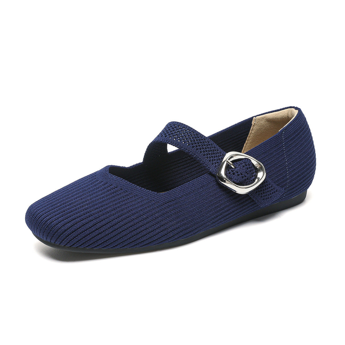 Juliette | Buckled Mary Jane Flats