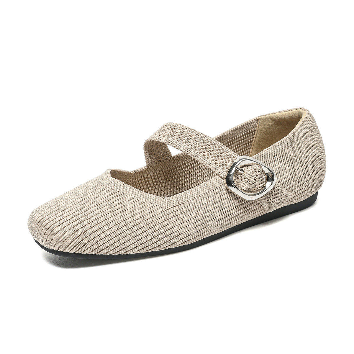 Juliette | Buckled Mary Jane Flats
