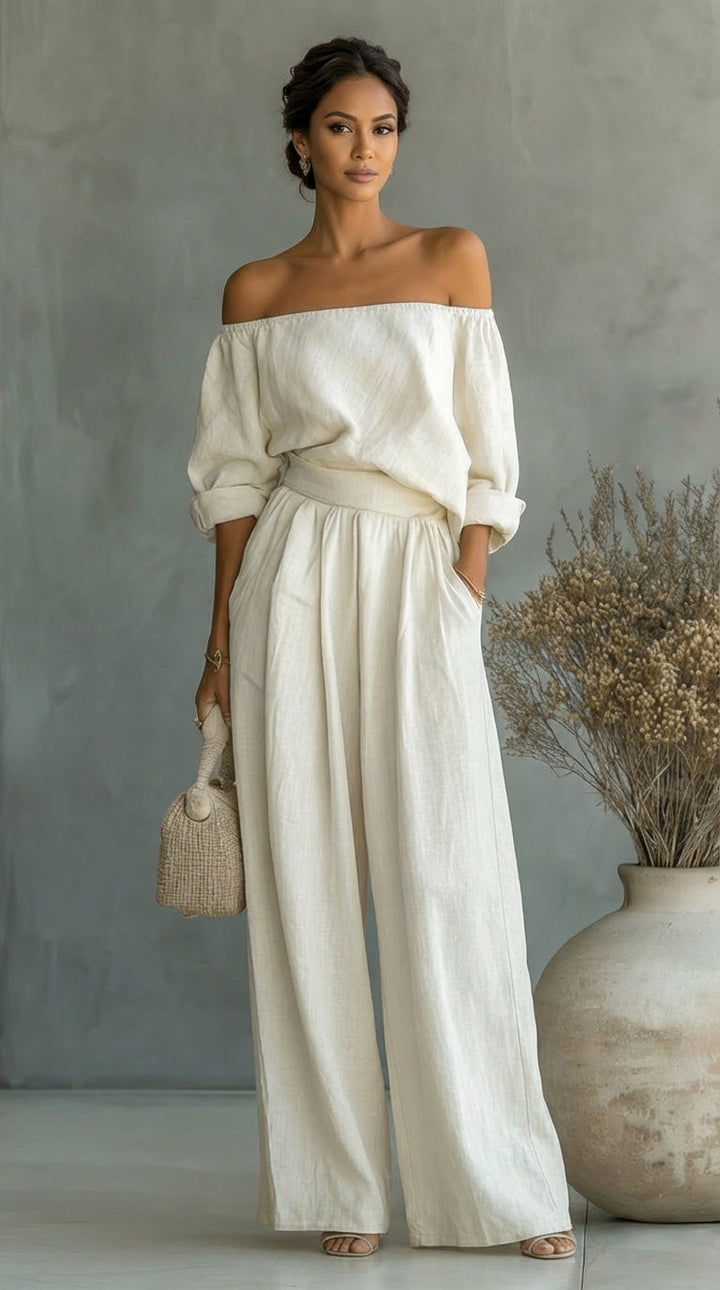 Liliana | Off-Shoulder Two-Piece Set