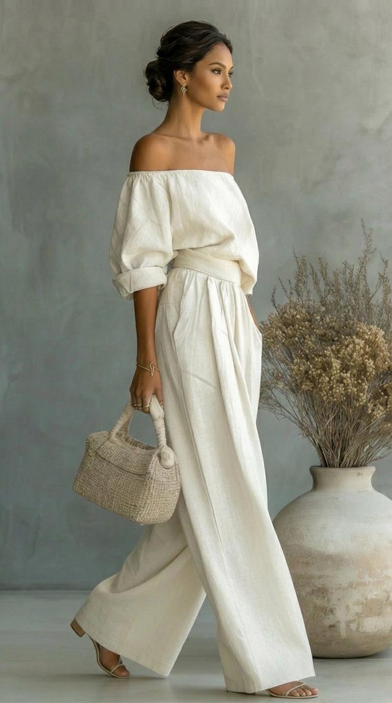 Liliana | Off-Shoulder Two-Piece Set