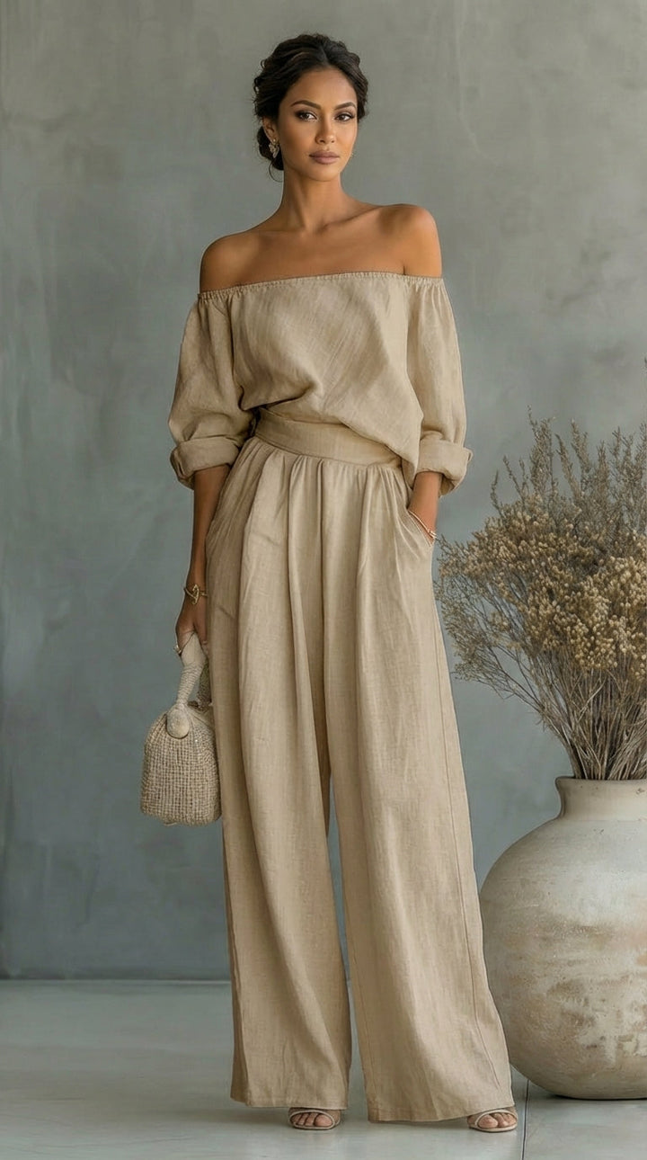 Liliana | Off-Shoulder Two-Piece Set