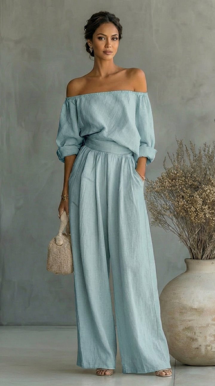 Liliana | Off-Shoulder Two-Piece Set