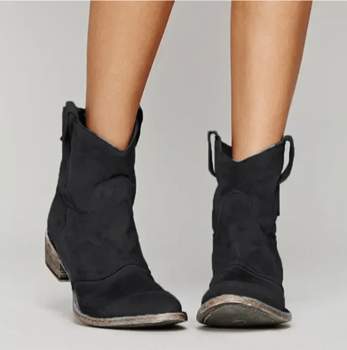 Elara | Western-Inspired Ankle Boots