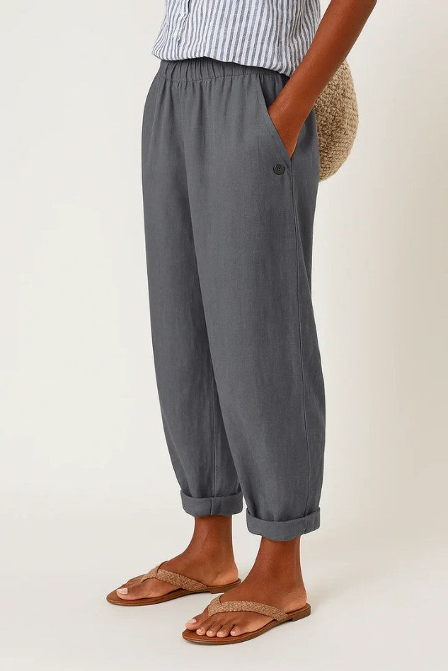 Laurent Atelier™ | Timeless Linen-Cotton Trousers