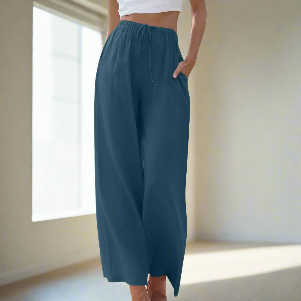 Laurent Atelier™ | Wide-Leg Summer Trousers