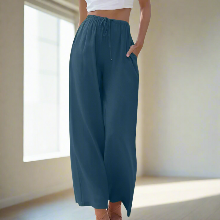 Laurent Atelier™ | Wide-Leg Summer Trousers