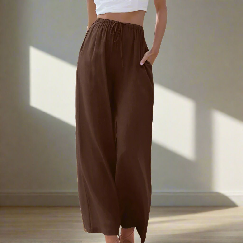 Laurent Atelier™ | Wide-Leg Summer Trousers