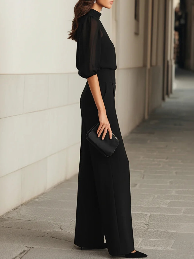 Valentina | Elegant Three-Piece Trouser Set