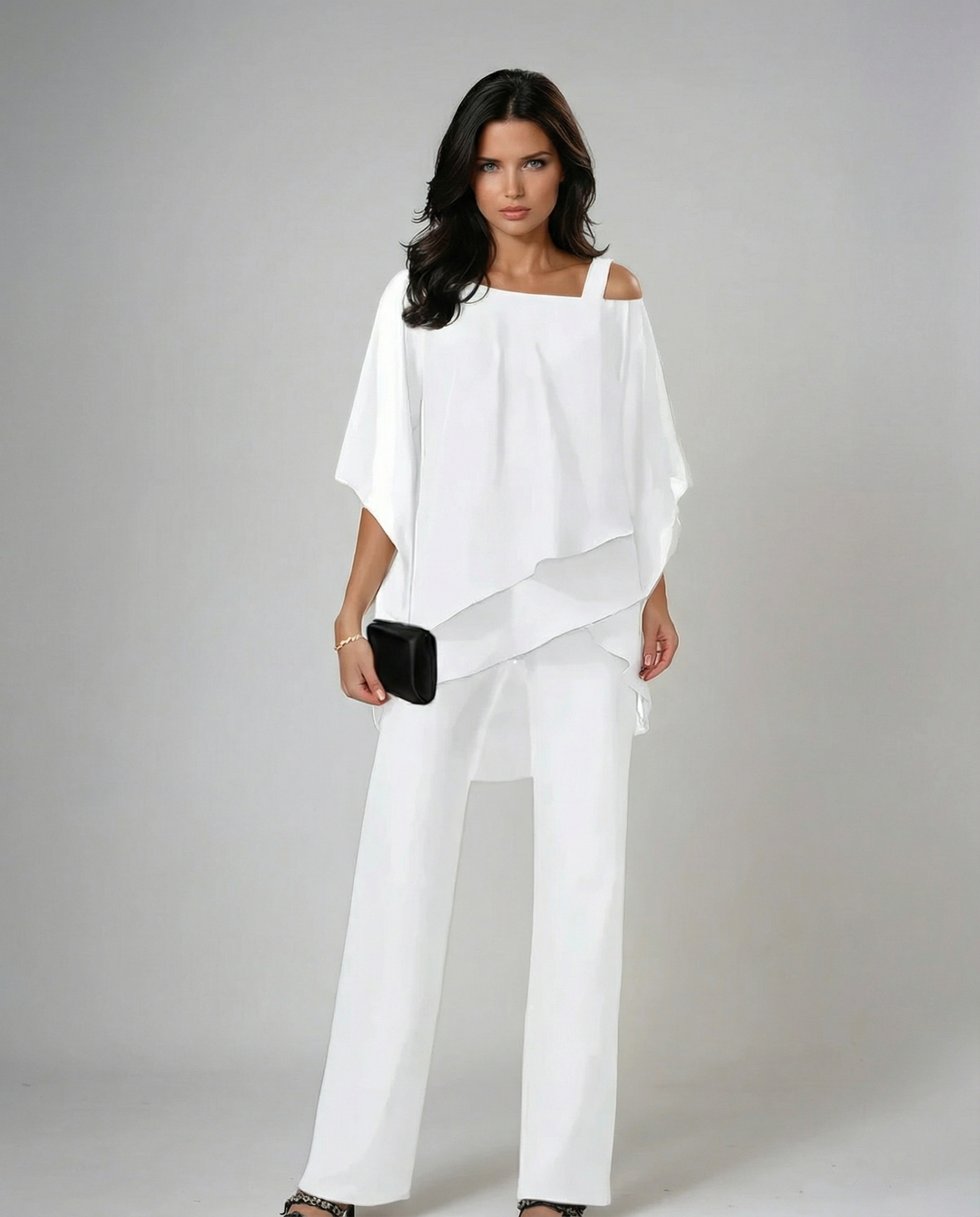 Mariella | Draped Two-Piece Set