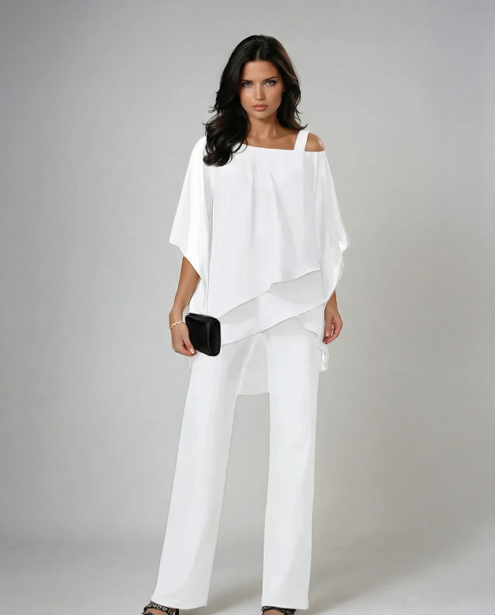 Mariella | Draped Two-Piece Set